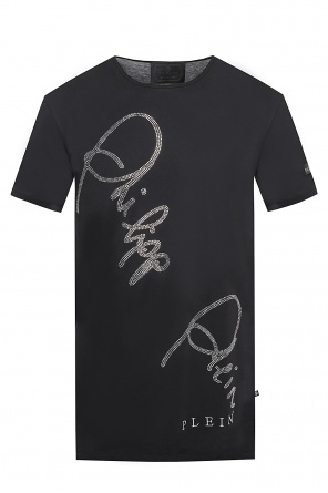 'live' embellished t-shirt, zdjęcie 1 'live' embellished t-shirt od Philipp Plein